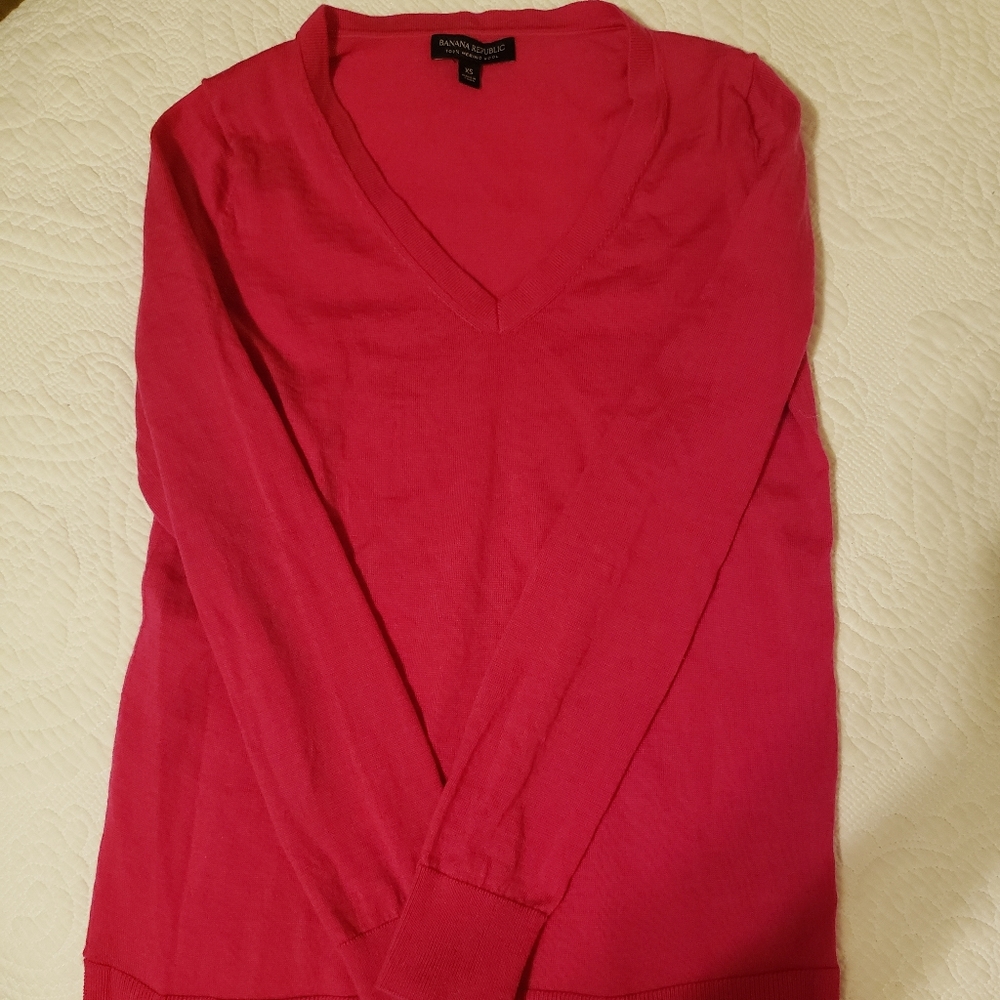 Banana Republic 100% Merino Wool Sweater